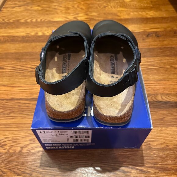 Birkenstock - Tokio Super Grip - Leather - Black - Size 42 - Medium/Narrow - Picture 5 of 6